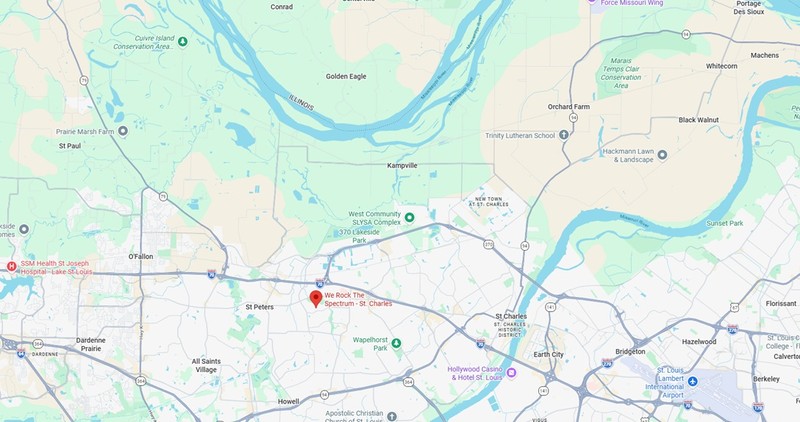 map location